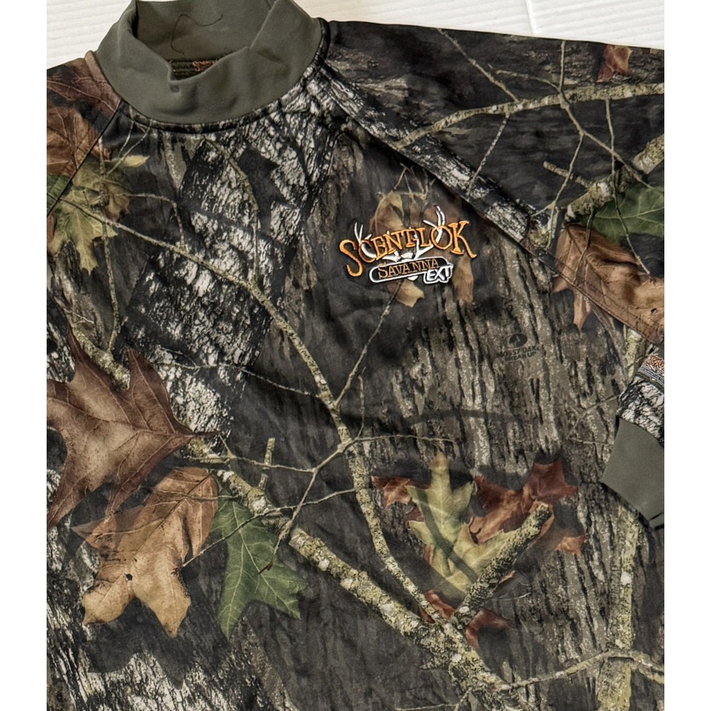 SCENT-LOK Savanna EXT - Men's Long Sleeve Mossy Oak‎ Break Up Camo Shirt - Large